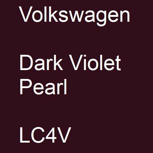 Volkswagen, Dark Violet Pearl, LC4V.